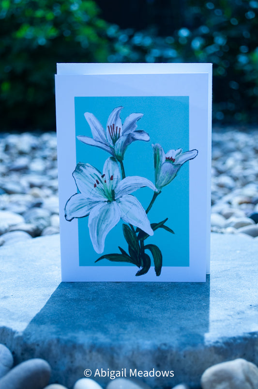 Lily card